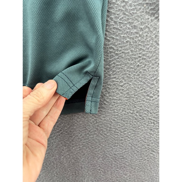 Howler Brothers Shirt Mens Sz S Dawn Patrol Henley Green Long Sleeve Sun Hoodie - Picture 7 of 13